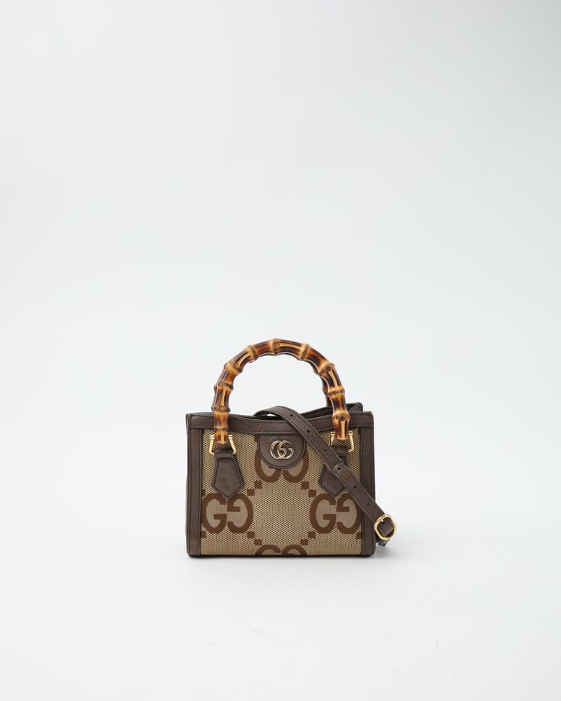 GUCCI Jumbo GG Mini Diana Tote