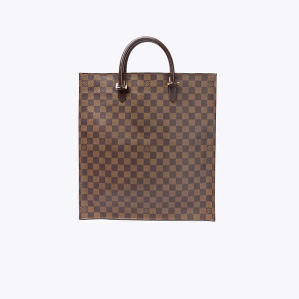 LOUIS VUITTON Damier Ebene Sac Plat Bag