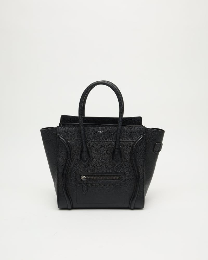 CELINE Luggage Micro Shopper Bag