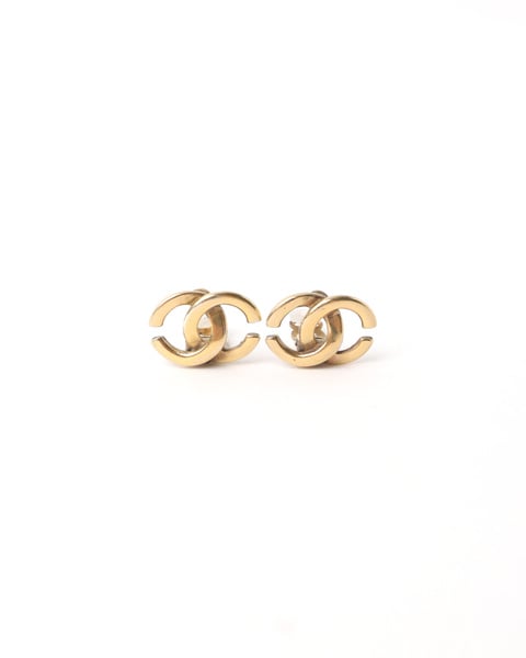 CHANEL Coco Mark Clip-on Earrings