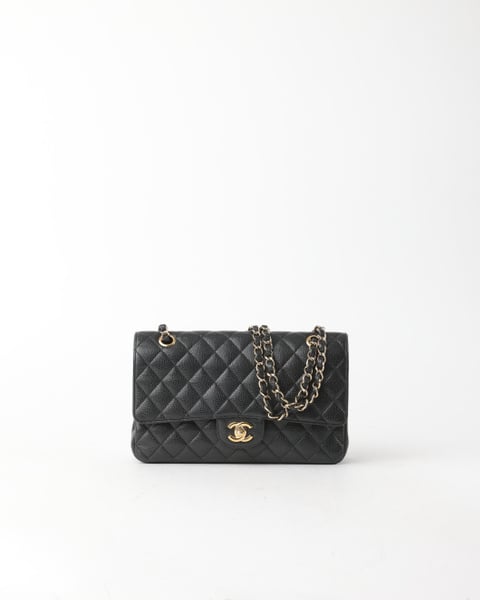 CHANEL Medium Caviar Classic Double Flap Bag