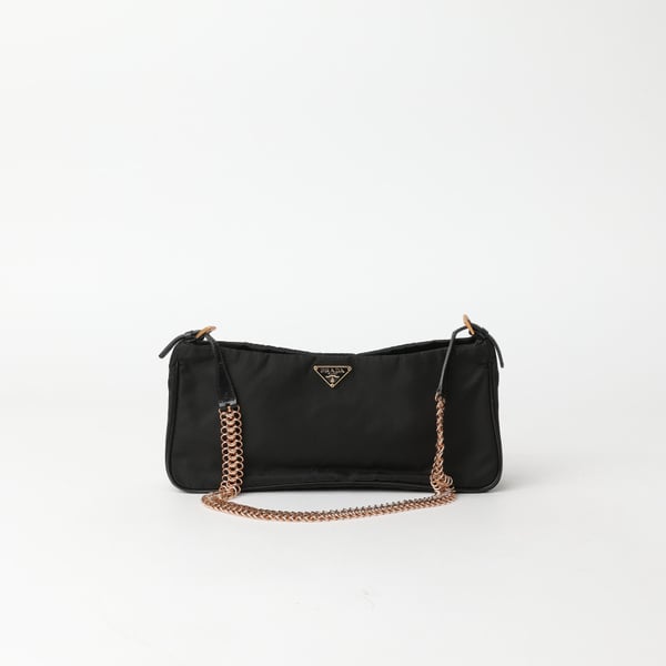 PRADA Nylon Chain Handbag