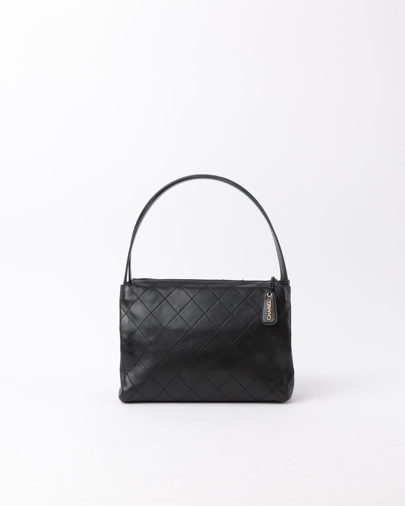 CHANEL CC Quilted Shoulder Bag