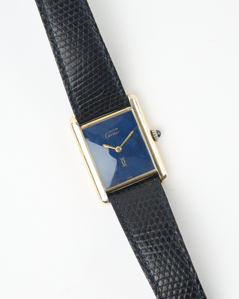 CARTIER Tank 23mm Ref 590005 Rare Starry Night Dial