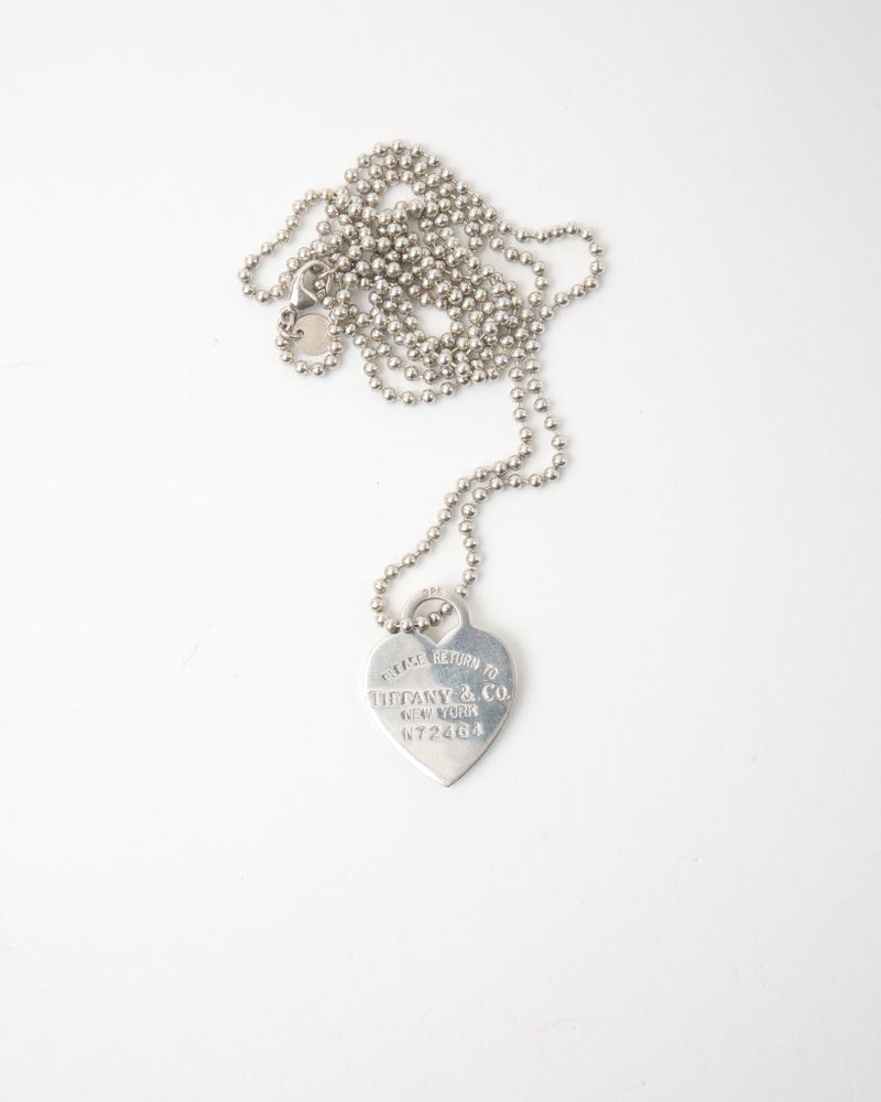 TIFFANY  CO Return to Tiffany Heart Necklace