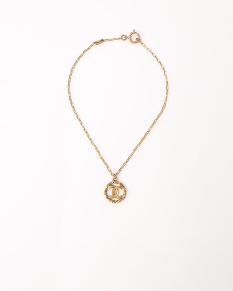 CHANEL CC Gold-toned Necklace