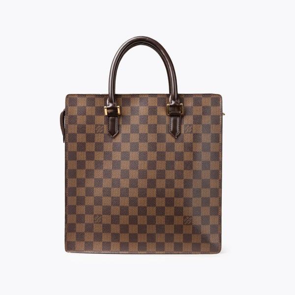 LOUIS VUITTON Damier Ebene Sac Plat Bag