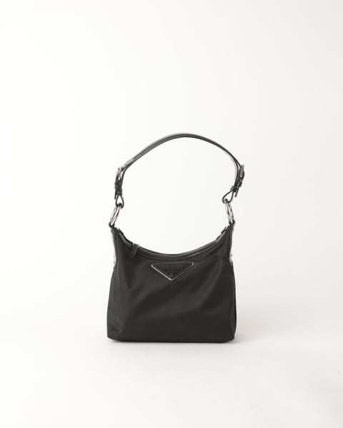 PRADA Tessuto Hobo Shoulder Bag