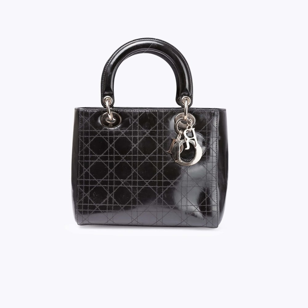 CHRISTIAN DIOR Medium Lady Dior Handbag