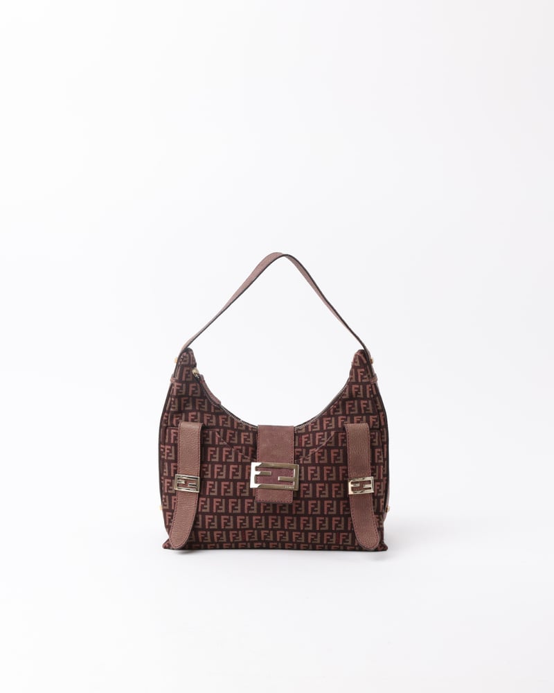 FENDI Zucca Shoulder Bag