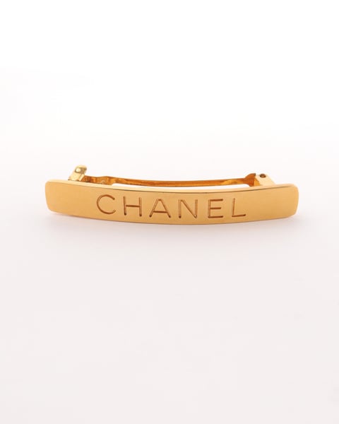 CHANEL Logo Hair Clip