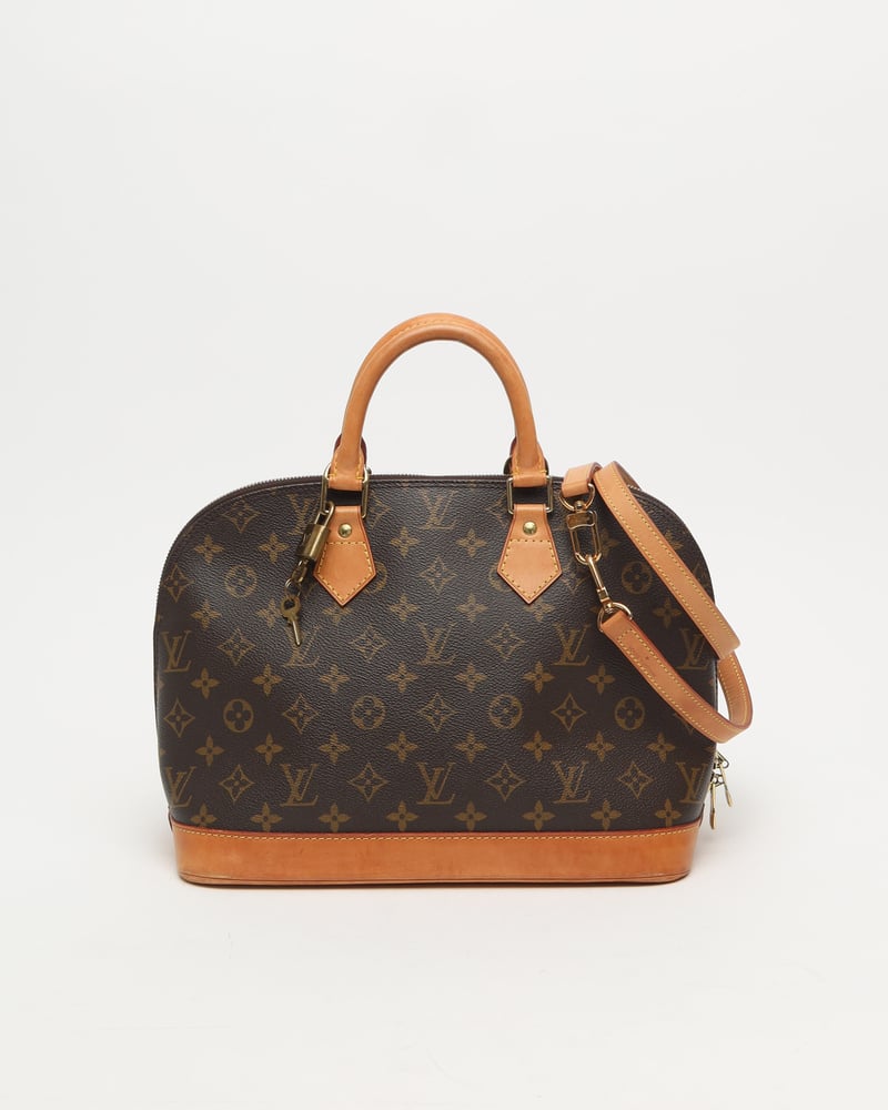 LOUIS VUITTON Monogram Alma Bandoulière PM Bag