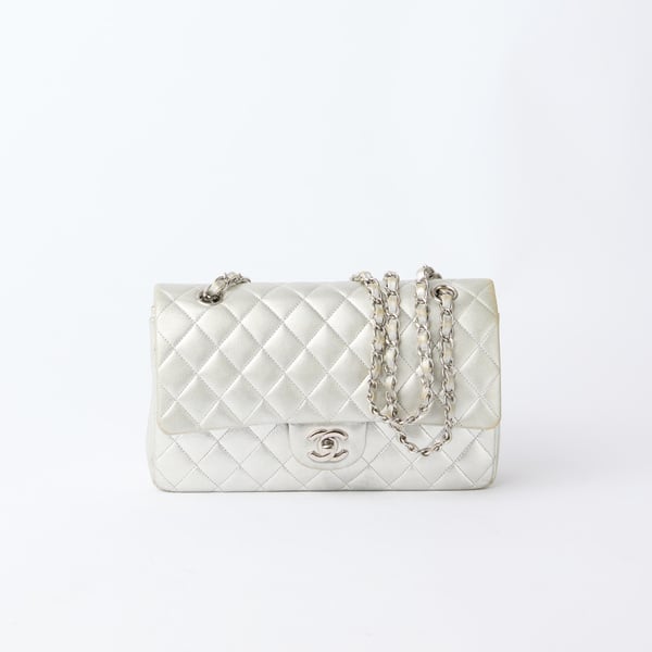 CHANEL Classic Medium Metallic Double Flap Bag