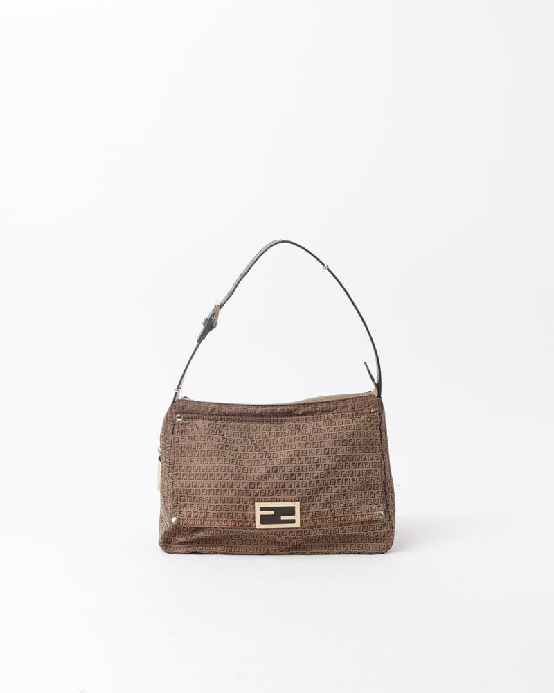 FENDI Zucchino Shoulder Bag