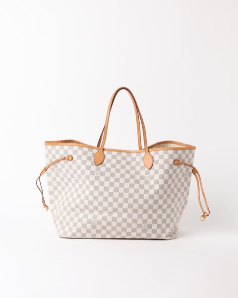 LOUIS VUITTON Neverfull GM Damier Azur Tote