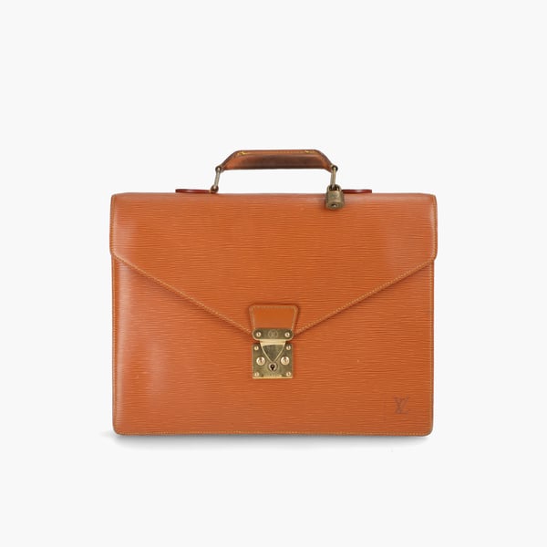 LOUIS VUITTON Epi Serviette Ambassadeur Briefcase