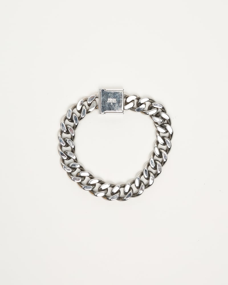 FENDI Chain Magnet Silver Bracelet