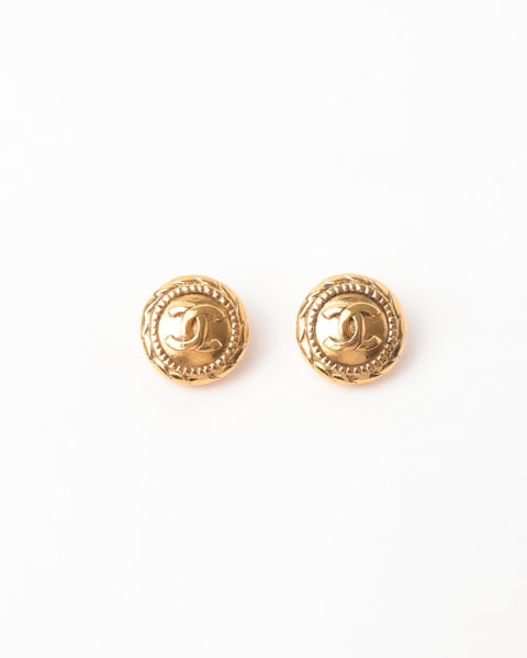 CHANEL CC Clip-on Earrings