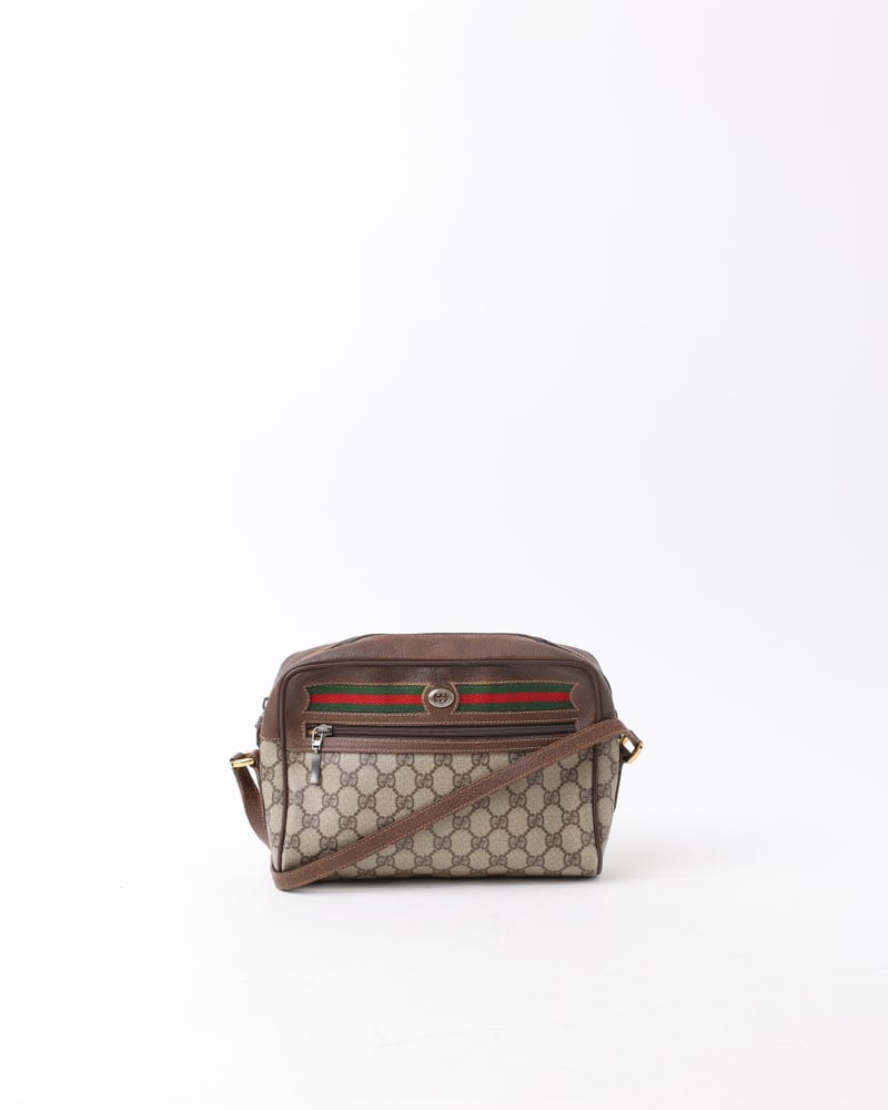 GUCCI GG Supreme Crossbody Bag