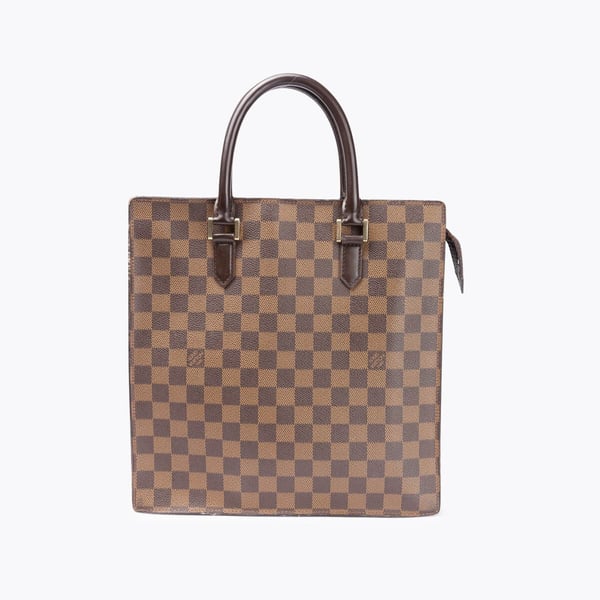 LOUIS VUITTON Damier Ebene Sac Plat PM Handbag