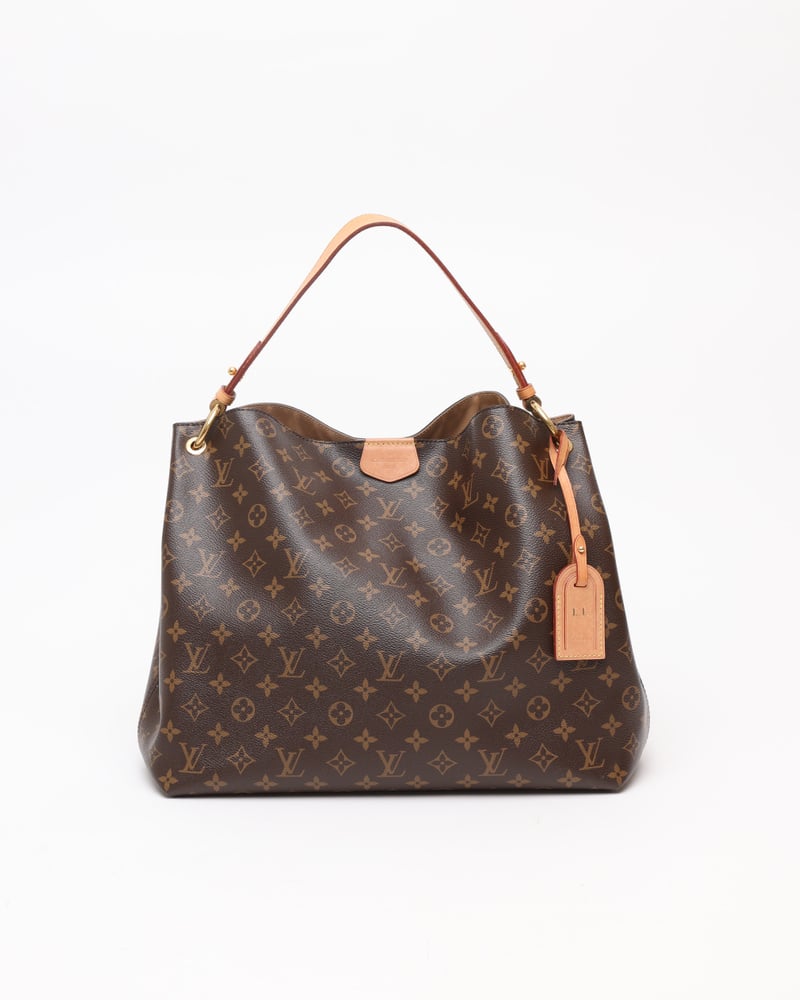 LOUIS VUITTON Monogram Graceful MM Shoulder Bag