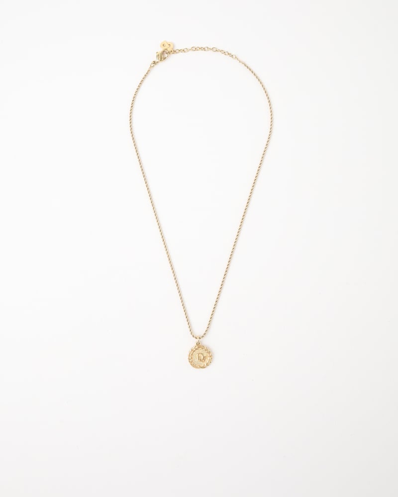 CHRISTIAN DIOR Bijoux Logo Necklace