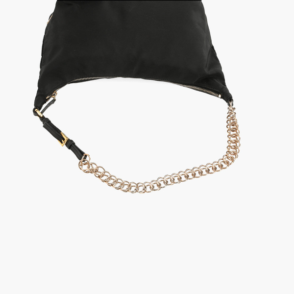 PRADA Tessuto Chain Shoulder Bag