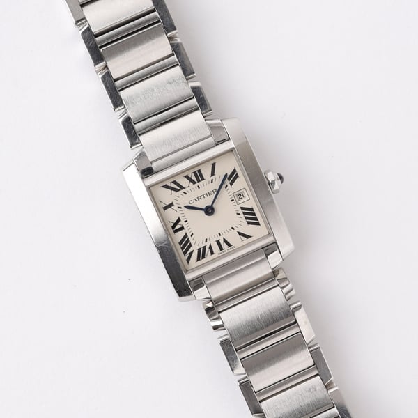 CARTIER Tank Française Medium 25mm Reference 2465 Watch