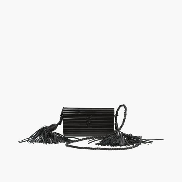 SAINT LAURENT Opium Tassel Box Bag