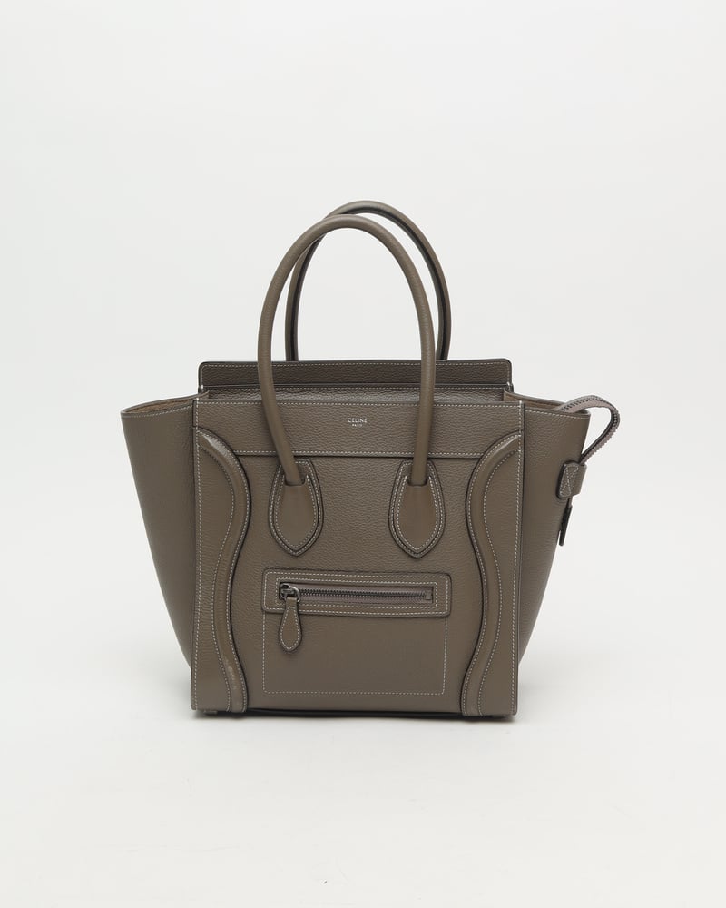 CELINE Mini Luggage Tote Bag