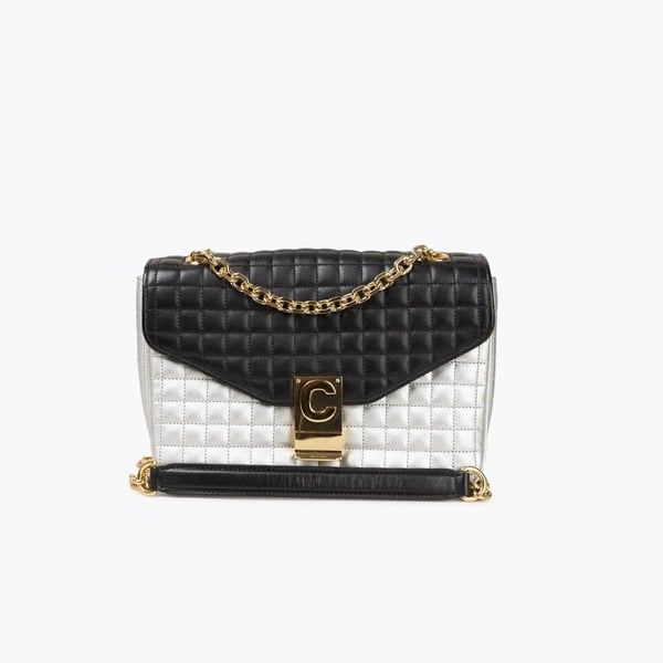 CELINE Medium Quilted Leather C Bag