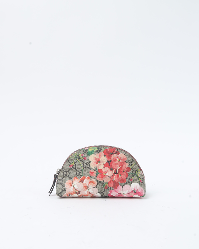 GUCCI GG Supreme Blooms Small Cosmetic Bag