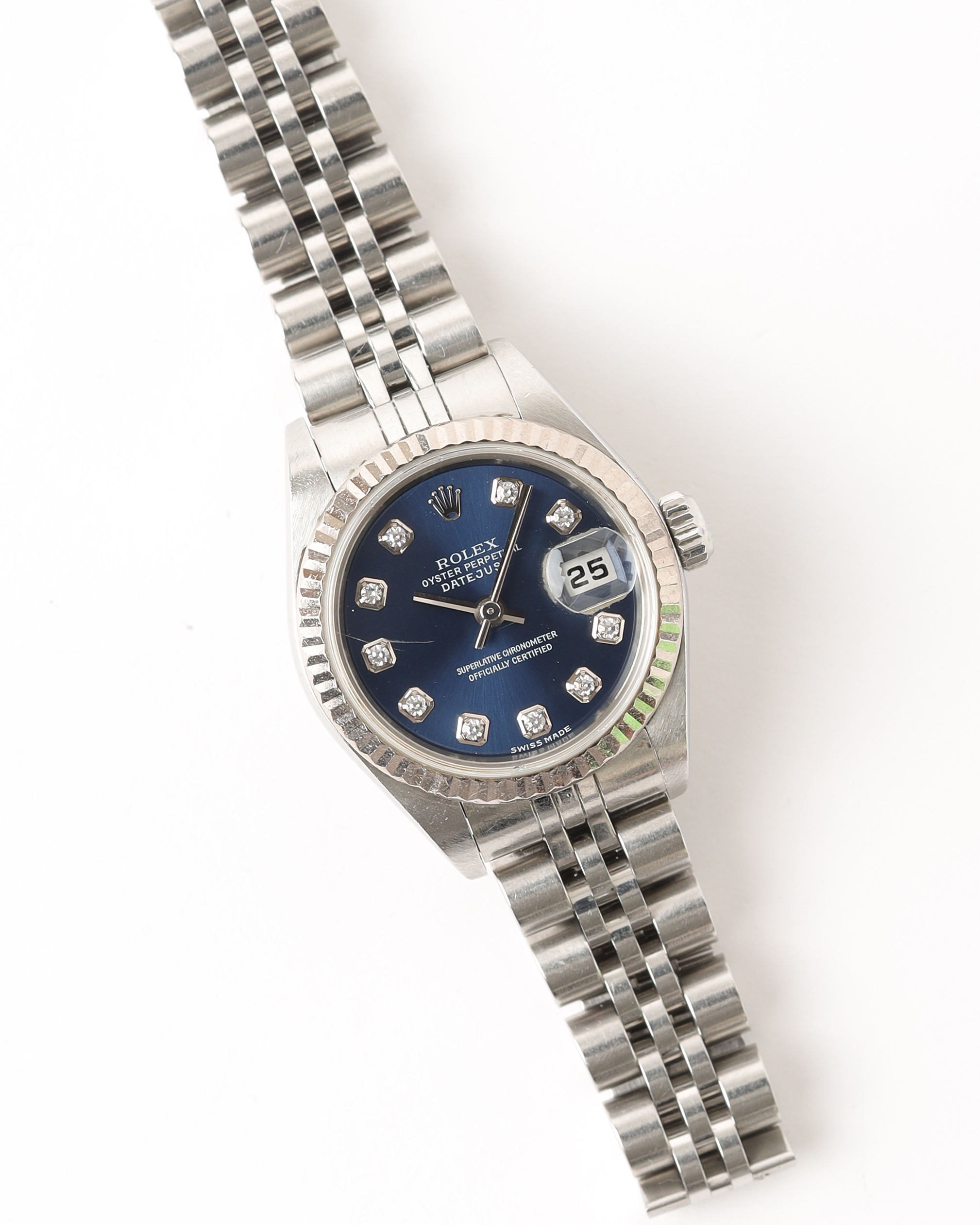 ROLEX Lady-Datejust 26mm Ref 79174 Diamond Dial Watch