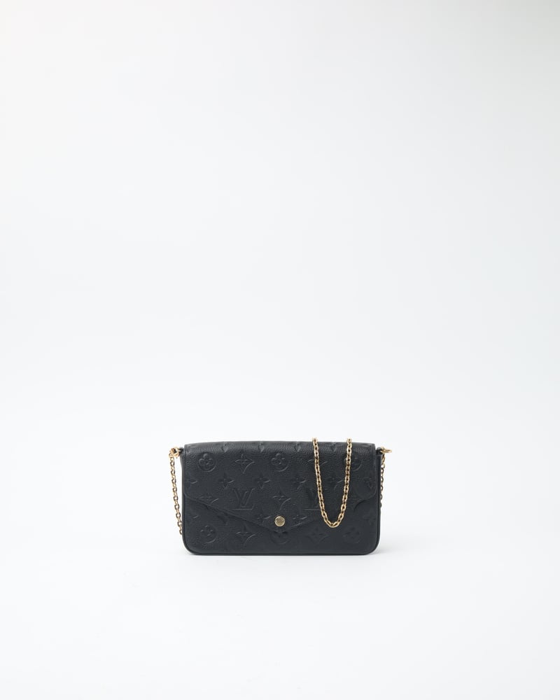 LOUIS VUITTON Félicie Pochette Empreinte Bag