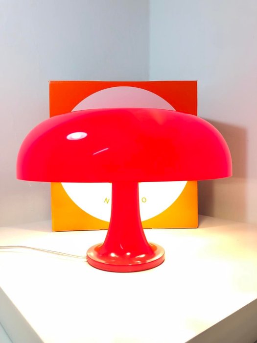 Artemide - Giancarlo Mattioli - Lampe - Nessino Rosso - ABS