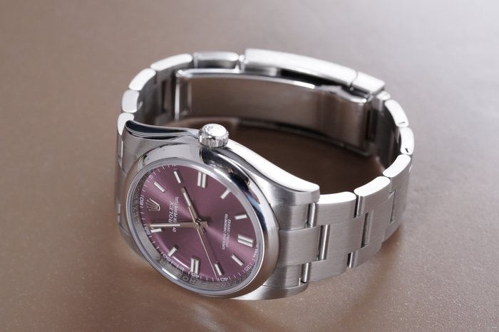 Rolex - Oyster Perpetual 36 Bordeaux Grape Wine Dial - 116000 - Mænd - 2011-nu