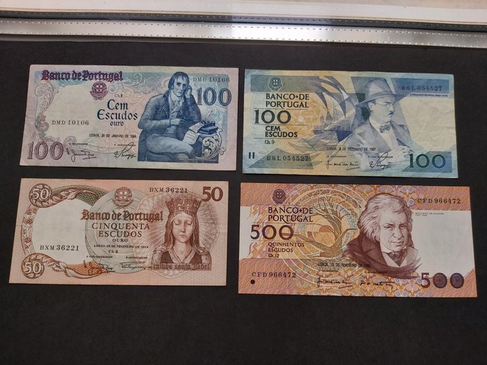 Portugal og kolonier. - 31 banknotes - various dates  (Ingen mindstepris)