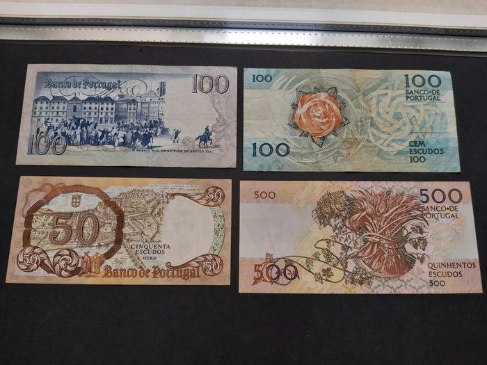 Portugal og kolonier. - 31 banknotes - various dates  (Ingen mindstepris)