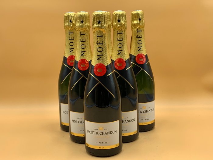 Moët  Chandon, Impérial - Champagne Brut - 6 Flasker (0,75 L)