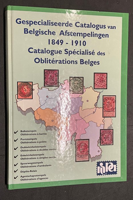 Litteratur 1849/1939 - Litteratur - NIPA: Specialiseret katalog over belgiske aflysninger 1849-1910 - Ed. 1999