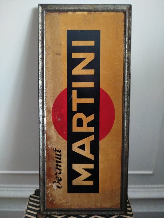 Martini - Reklameplakat - Vermouth - Metal