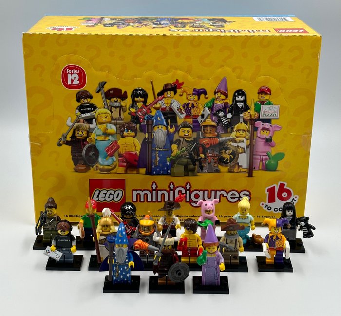 Lego - Minifigurer - serie 12 (71007) - complete serie van 16 figuren - met originele doos - 2014