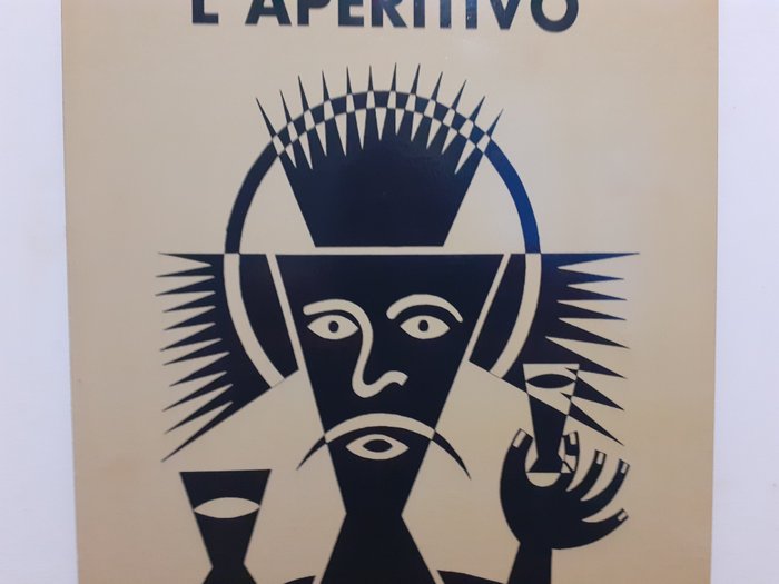 Davide Campari S.p.a Milano - Fortunato Depero - Reklameplakat - Jern