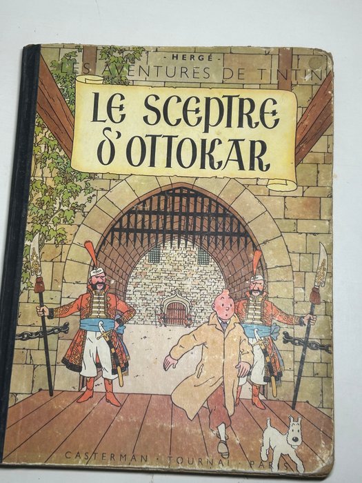 Tintin T8 - Le Sceptre D'Ottokar (B1) - EO couleur - C - 1 Album - 1946