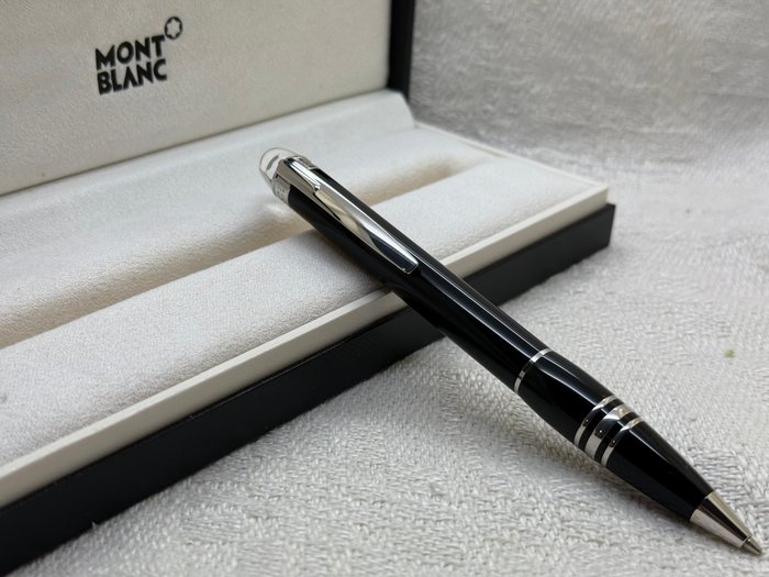 Montblanc - Starwalker Black Resin  Platinum - Mekanisk blyant