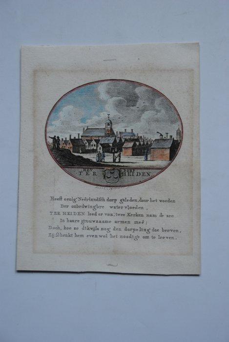 Holland - Ter Heijde; N.N. - Het Dorp Ter Heiden - 1781-1800