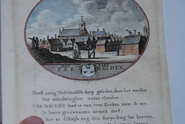 Holland - Ter Heijde; N.N. - Het Dorp Ter Heiden - 1781-1800