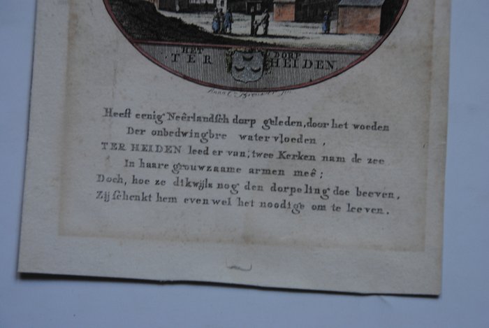 Holland - Ter Heijde; N.N. - Het Dorp Ter Heiden - 1781-1800