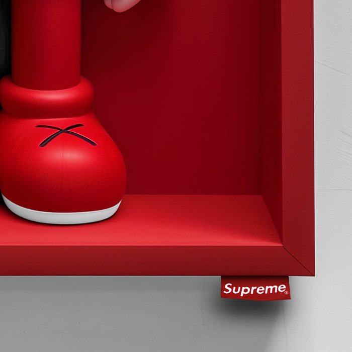 Artxlife - Red Supreme Kaws Box [XXL]