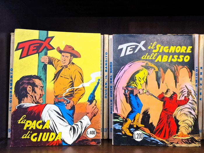 Tex nn 101/200 - Sequenza completa ristampe in varie edizioni - 99 Comic - Genoptryk